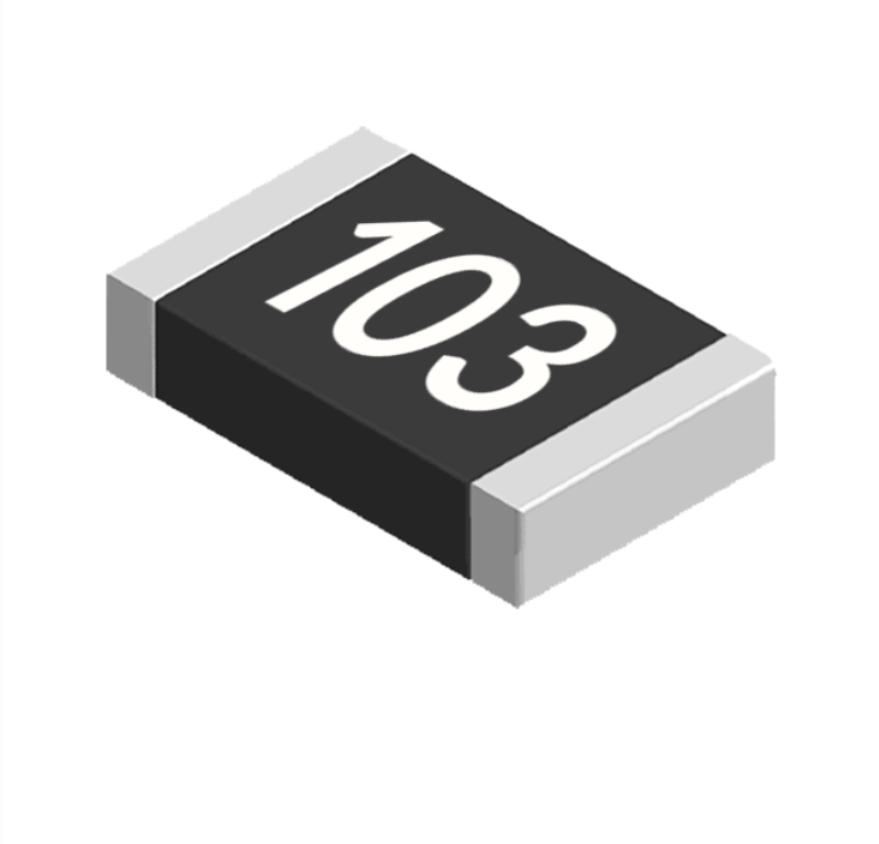 مقاومت 10 کیلو 0805 ، 1 درصد خطا  smd ,بسته ۱۰۰۰ عددی