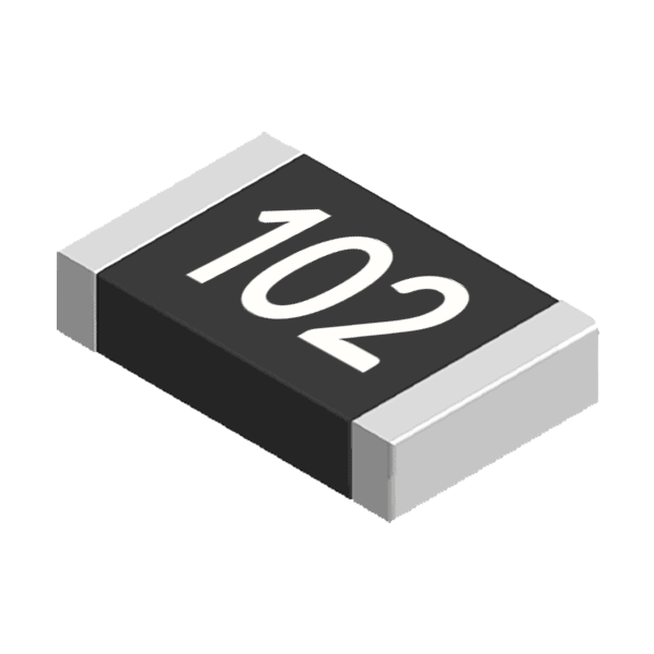 مقاومت 1کیلو اهم ، 0805 ,1درصد خطا smd بسته ۱۰۰۰ عددی